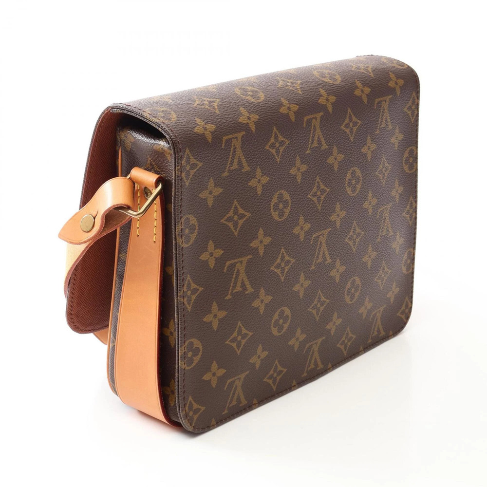 LOUIS VUITTON Brown Monogram Leather Shoulder Bag - Picture 2 of 12